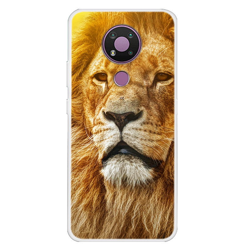 Pattern Printing TPU Cell Phone Cover Case for Nokia 3.4