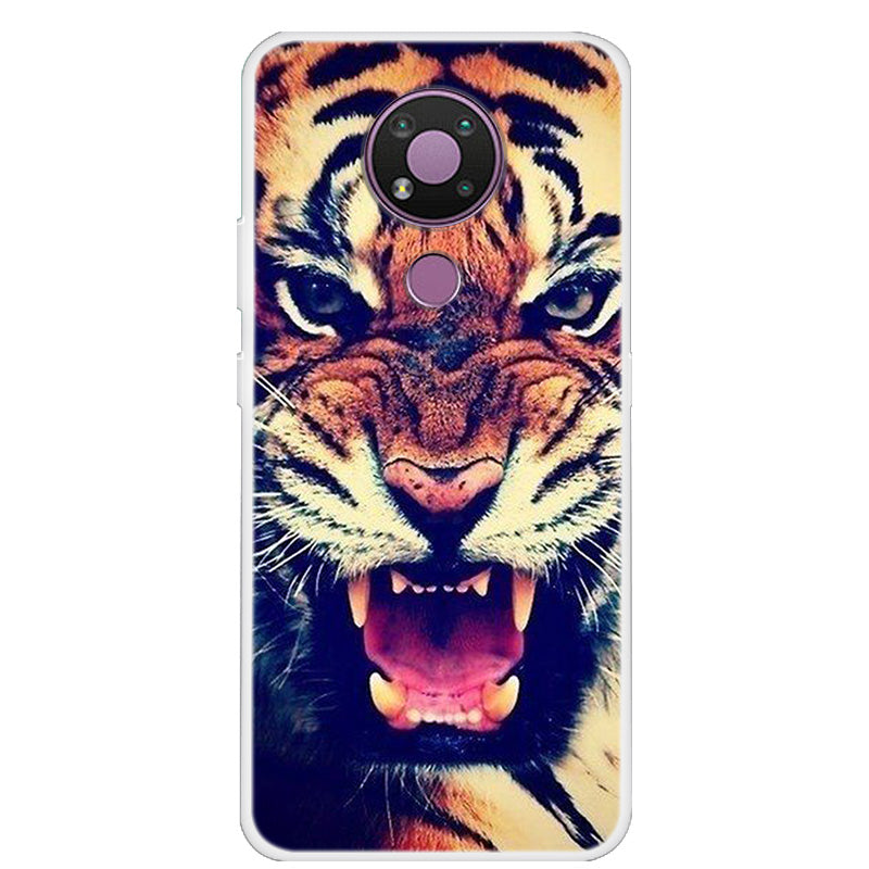 Pattern Printing TPU Cell Phone Cover Case for Nokia 3.4