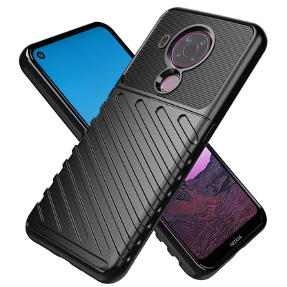 Thunder Series Twill Texture TPU Phone Cover for Nokia 5.4 Case