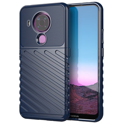 Thunder Series Twill Texture TPU Phone Cover for Nokia 5.4 Case