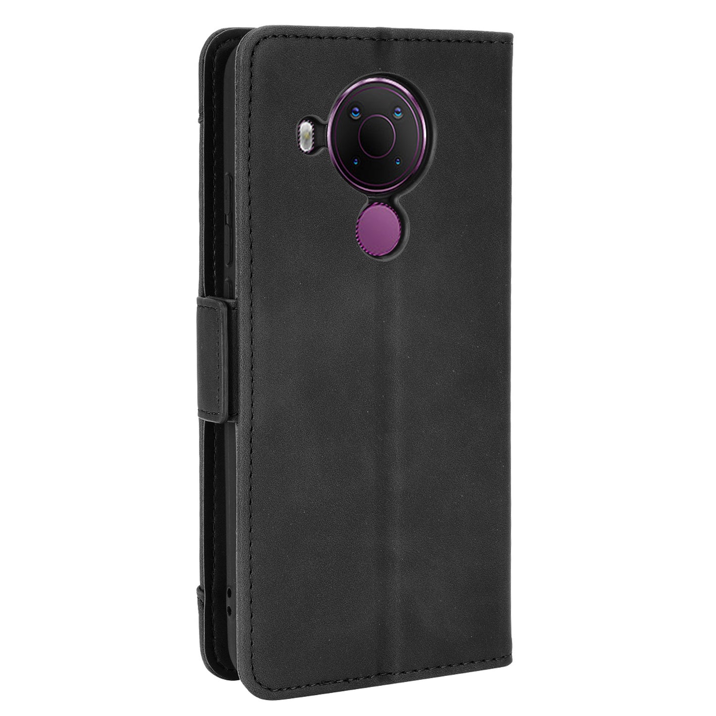 Leather Phone Wallet Design Stand Feature Protective Cover Case with Multiple Card Slots for Nokia 5.4