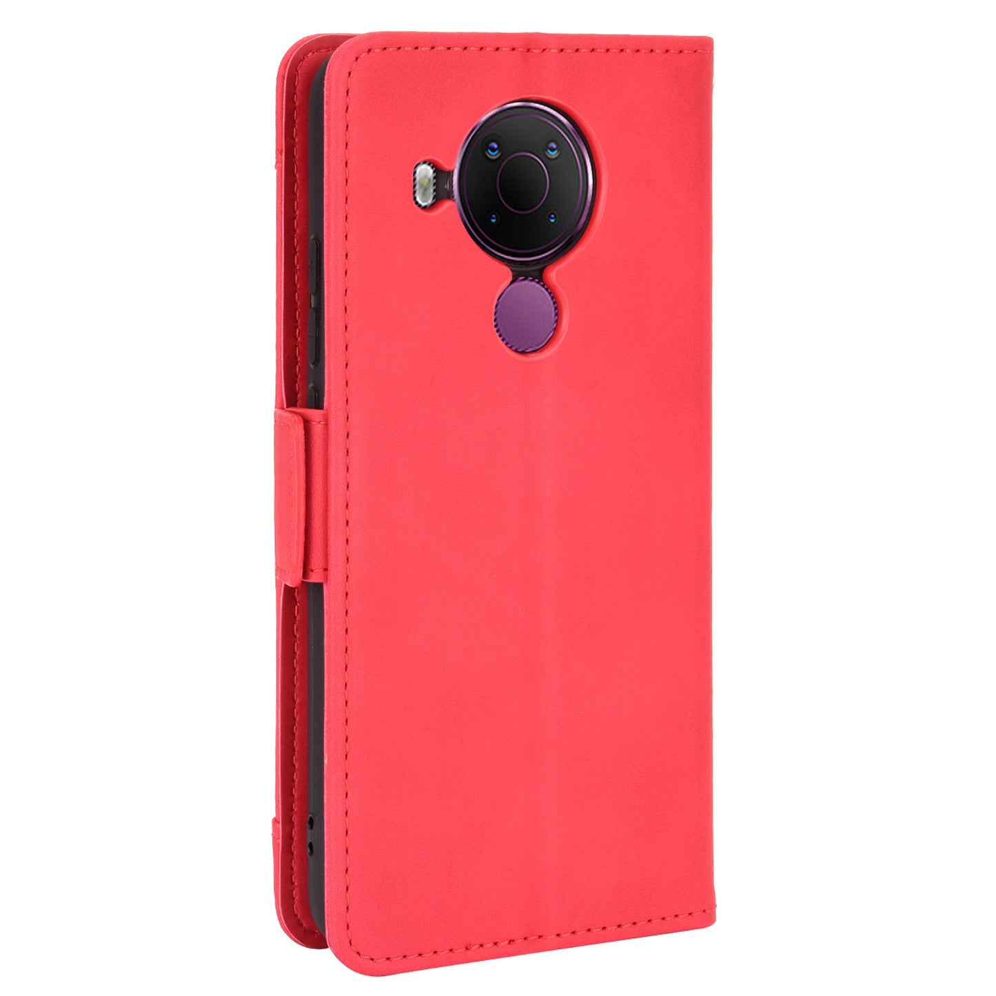 Leather Phone Wallet Design Stand Feature Protective Cover Case with Multiple Card Slots for Nokia 5.4