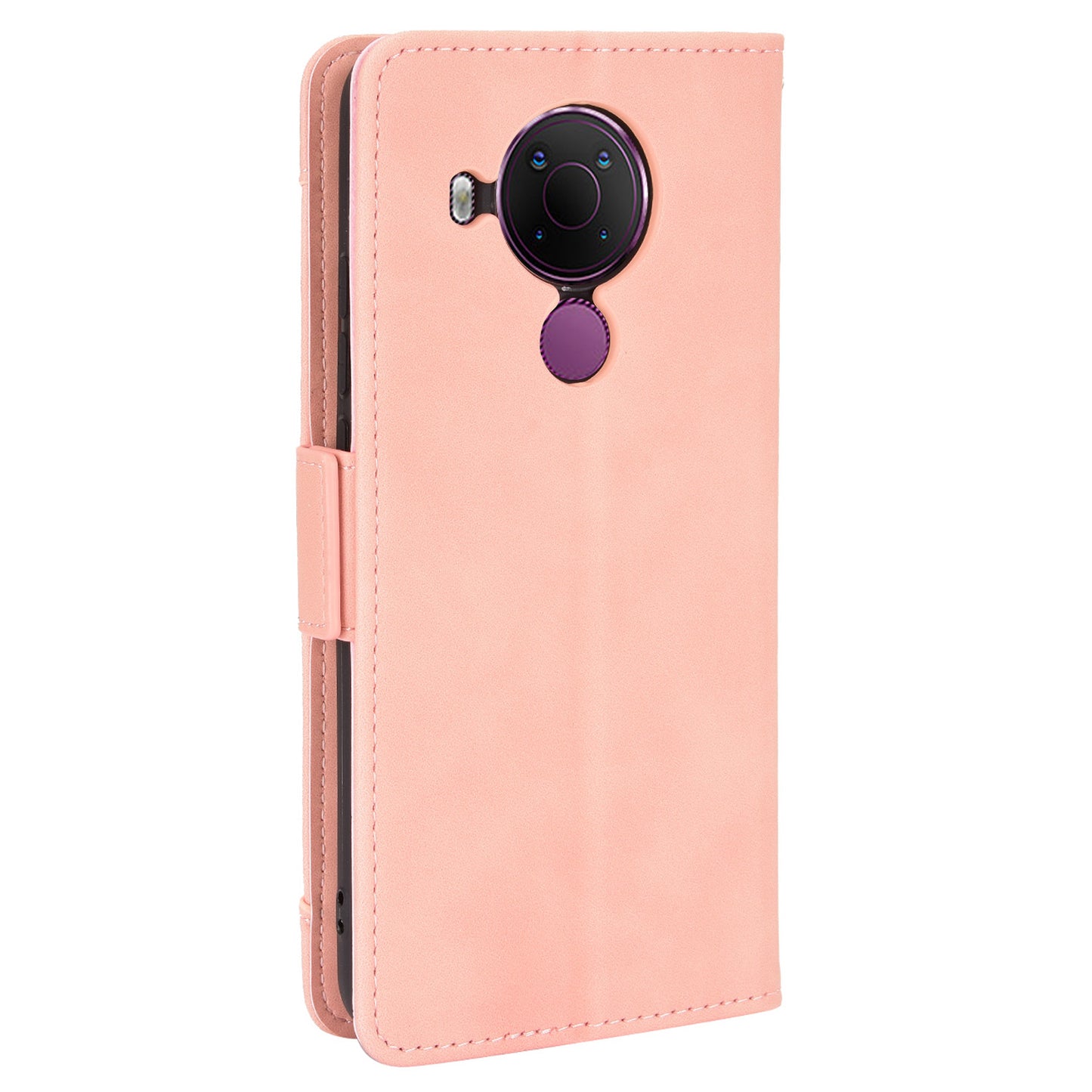 Leather Phone Wallet Design Stand Feature Protective Cover Case with Multiple Card Slots for Nokia 5.4
