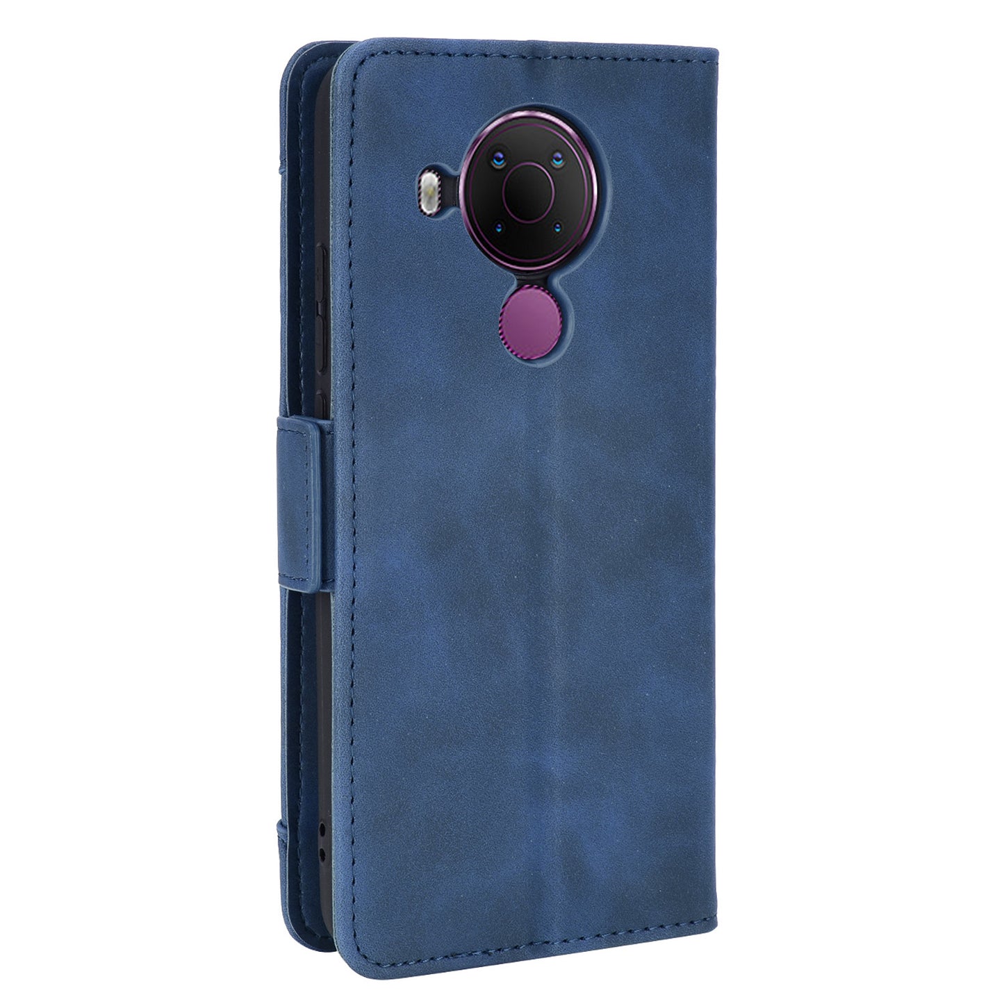 Leather Phone Wallet Design Stand Feature Protective Cover Case with Multiple Card Slots for Nokia 5.4