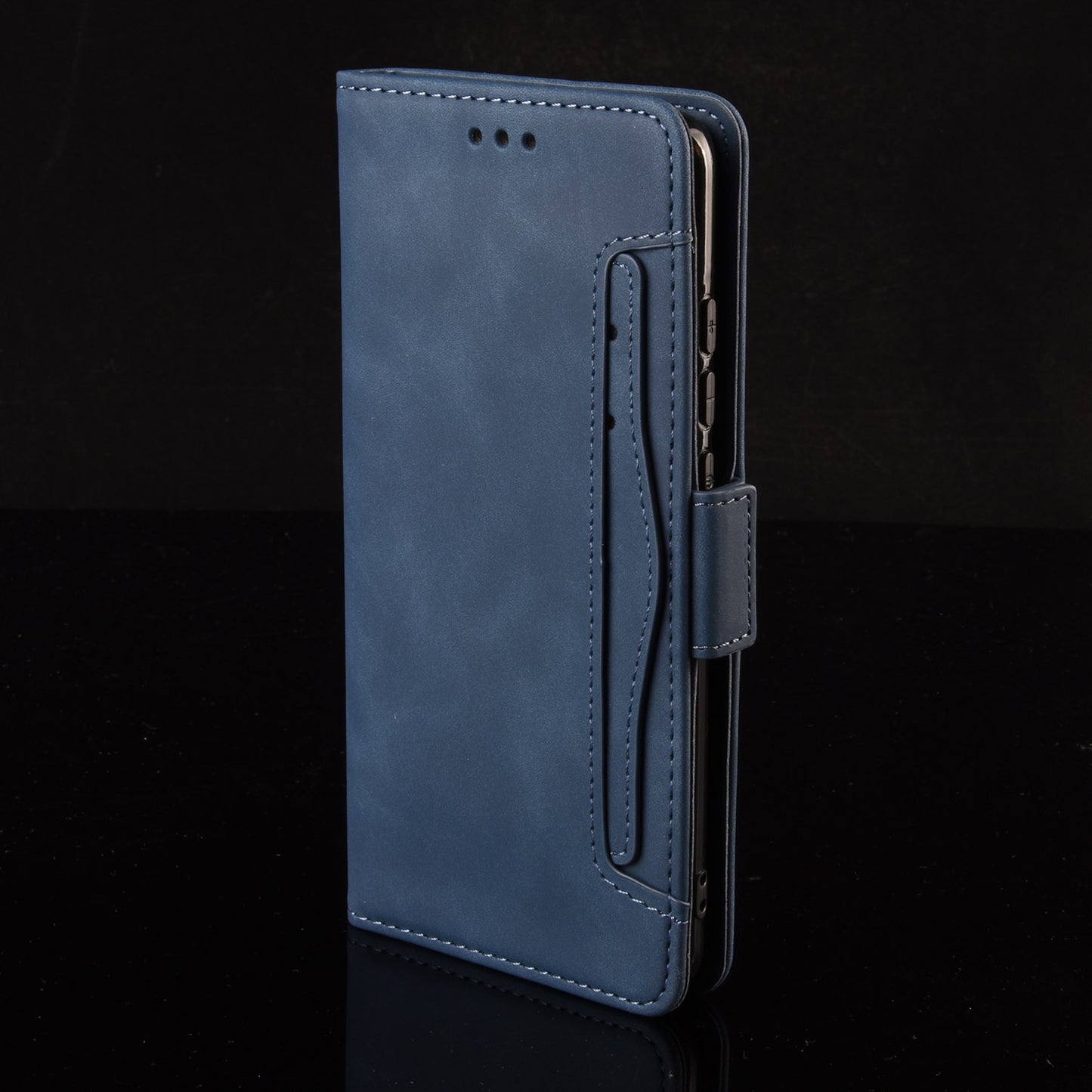 Leather Phone Wallet Design Stand Feature Protective Cover Case with Multiple Card Slots for Nokia 5.4
