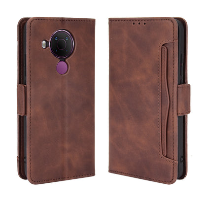 Leather Phone Wallet Design Stand Feature Protective Cover Case with Multiple Card Slots for Nokia 5.4