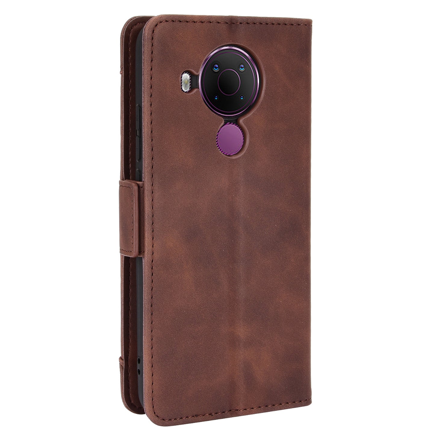 Leather Phone Wallet Design Stand Feature Protective Cover Case with Multiple Card Slots for Nokia 5.4