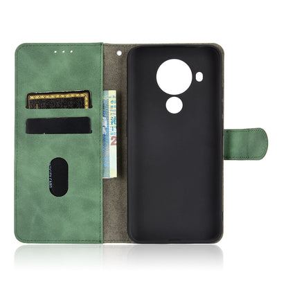 Skin-touch Protective Leather Flip Shell for Nokia 5.4 Wallet Stand Cover