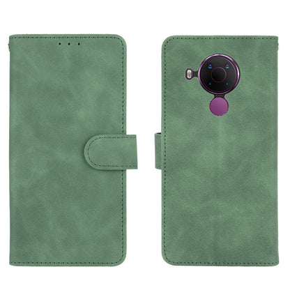 Skin-touch Protective Leather Flip Shell for Nokia 5.4 Wallet Stand Cover