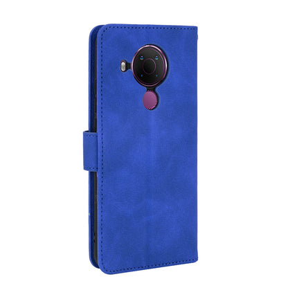 Skin-touch Protective Leather Flip Shell for Nokia 5.4 Wallet Stand Cover