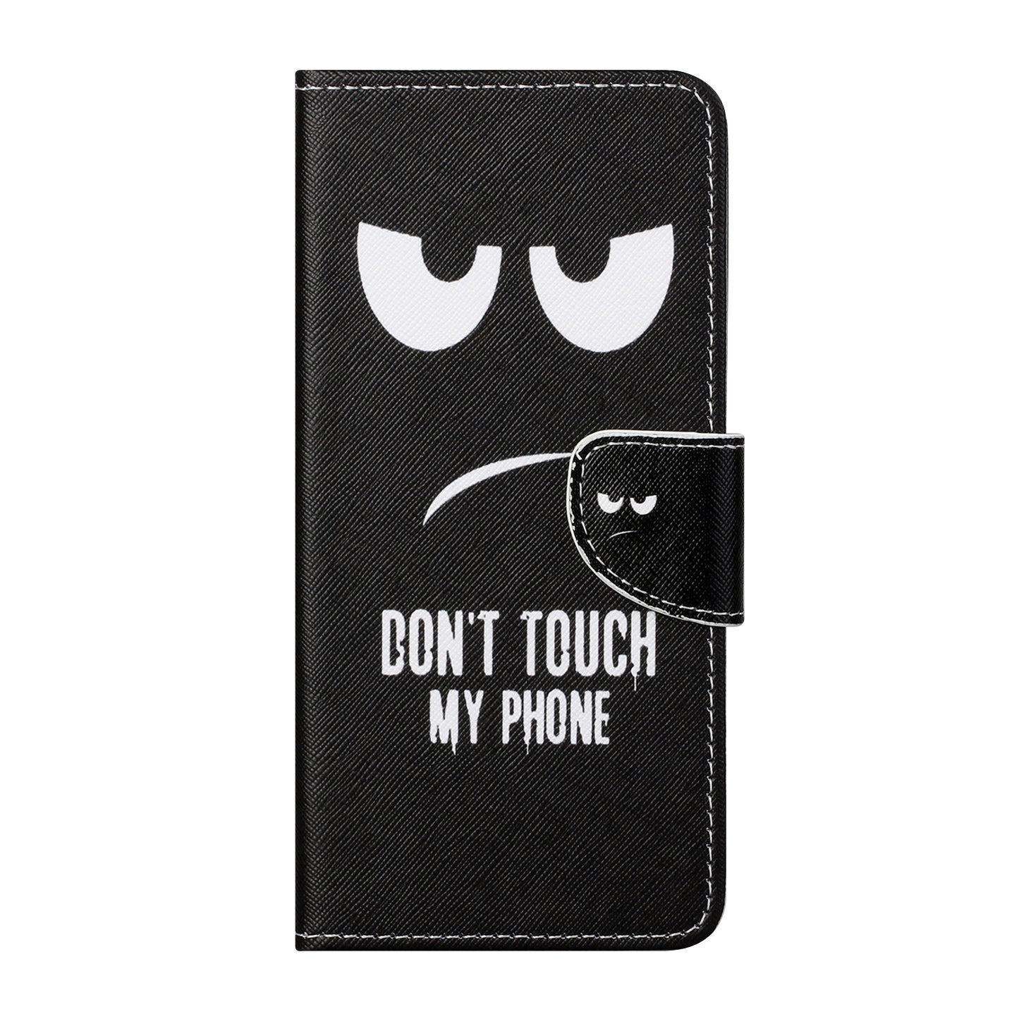 Pattern Printing Cross Texture Leather Shell for Nokia 5.4 Wallet Stand Case