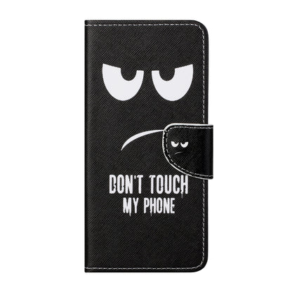 Pattern Printing Cross Texture Leather Shell for Nokia 5.4 Wallet Stand Case