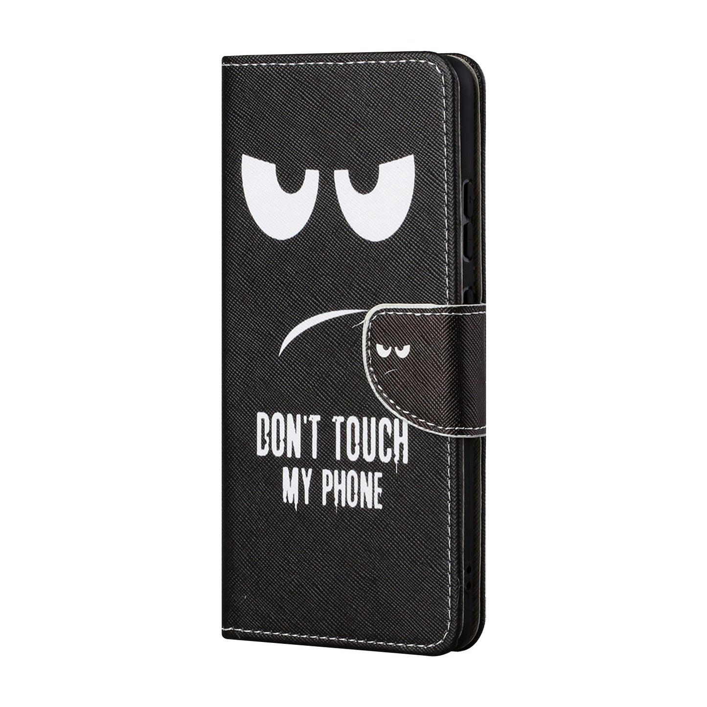 Pattern Printing Cross Texture Leather Shell for Nokia 5.4 Wallet Stand Case