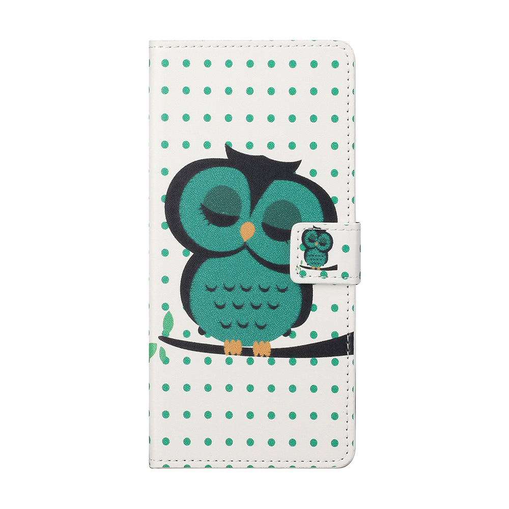 Protective Cover for Nokia 5.4 Wallet Pattern Printing Leather Phone Shell