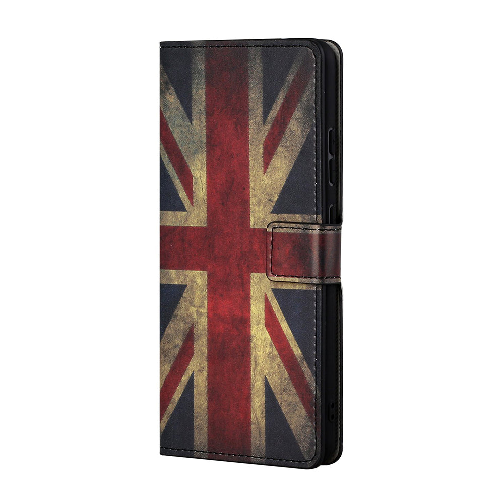 Protective Cover for Nokia 5.4 Wallet Pattern Printing Leather Phone Shell
