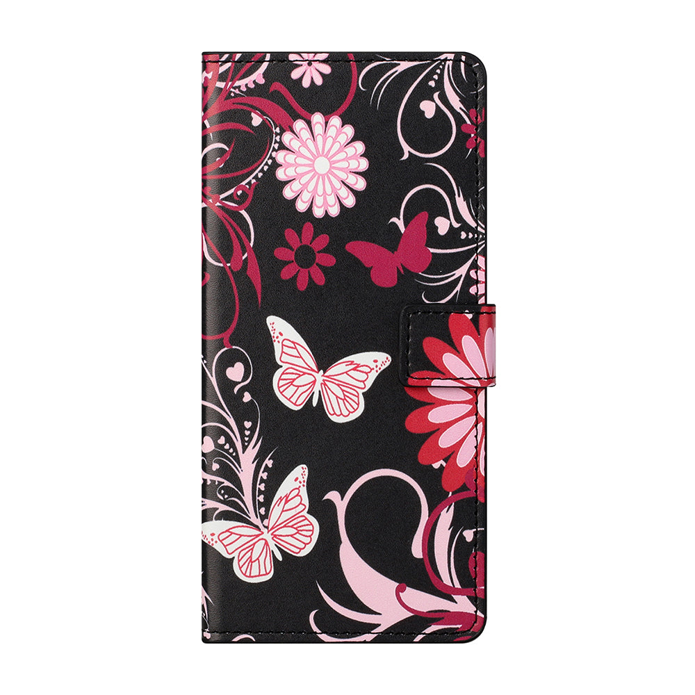 Protective Cover for Nokia 5.4 Wallet Pattern Printing Leather Phone Shell