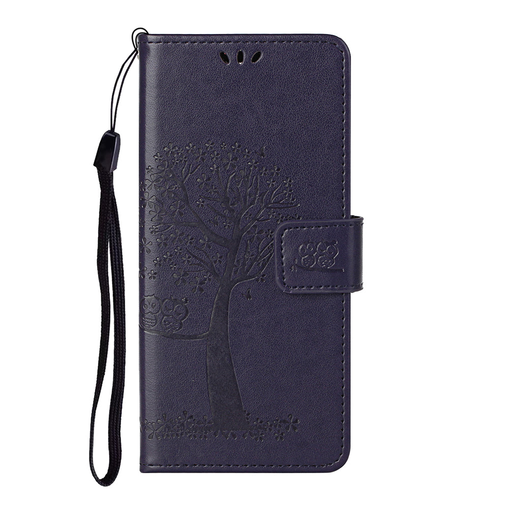 Owl Pattern Printing Design Leather Wallet Phone Cover for Nokia 5.4