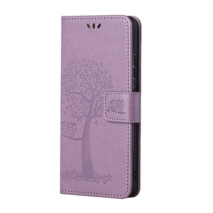 Owl Pattern Printing Design Leather Wallet Phone Cover for Nokia 5.4