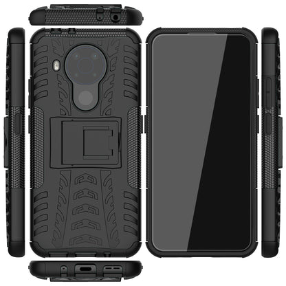 Cool Tyre Design PC + TPU Hybrid Shell Case with Kickstand for Nokia 3.4