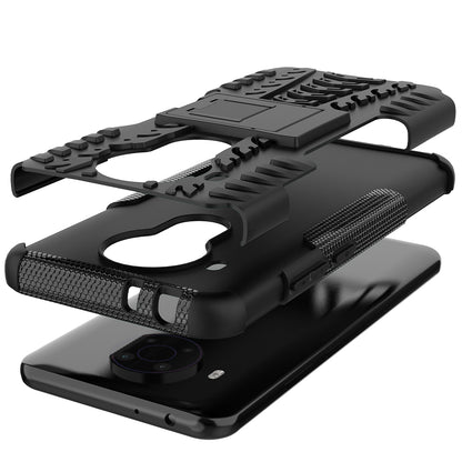 Cool Tyre Design PC + TPU Hybrid Shell Case with Kickstand for Nokia 3.4