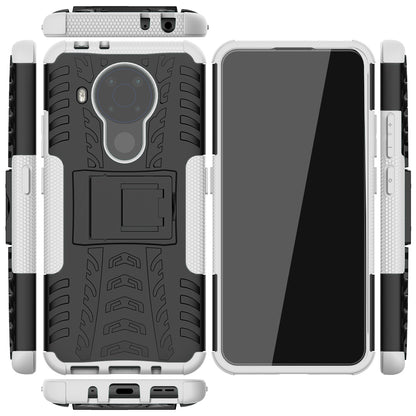 Cool Tyre Design PC + TPU Hybrid Shell Case with Kickstand for Nokia 3.4