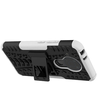 Cool Tyre Design PC + TPU Hybrid Shell Case with Kickstand for Nokia 3.4