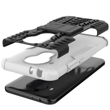 Cool Tyre Design PC + TPU Hybrid Shell Case with Kickstand for Nokia 3.4