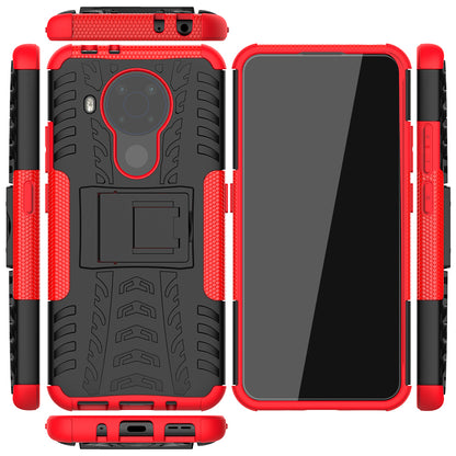 Cool Tyre Design PC + TPU Hybrid Shell Case with Kickstand for Nokia 3.4