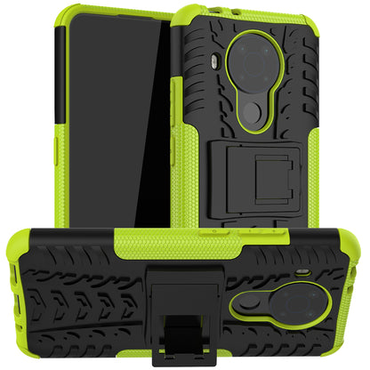 Cool Tyre Design PC + TPU Hybrid Shell Case with Kickstand for Nokia 3.4