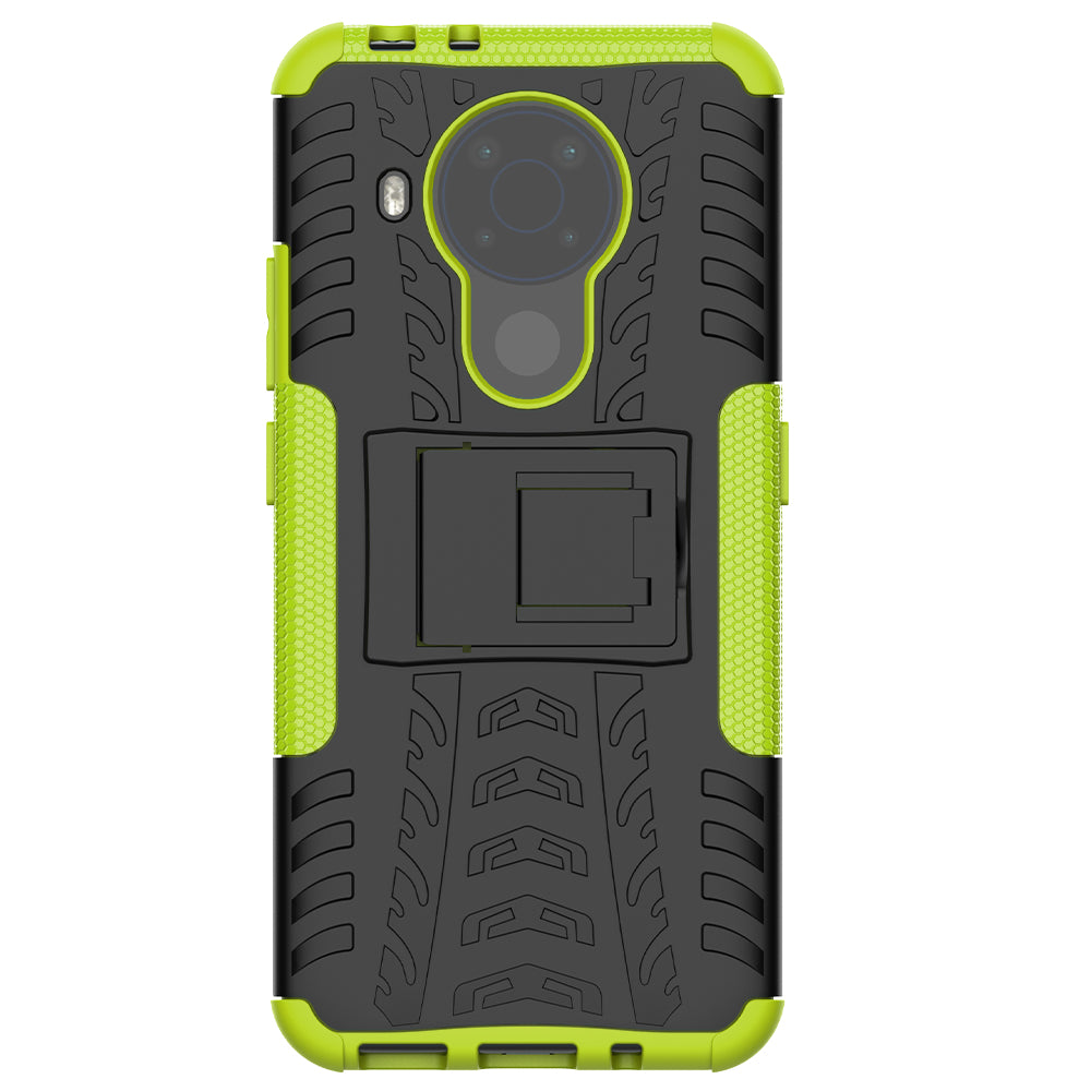 Cool Tyre Design PC + TPU Hybrid Shell Case with Kickstand for Nokia 3.4