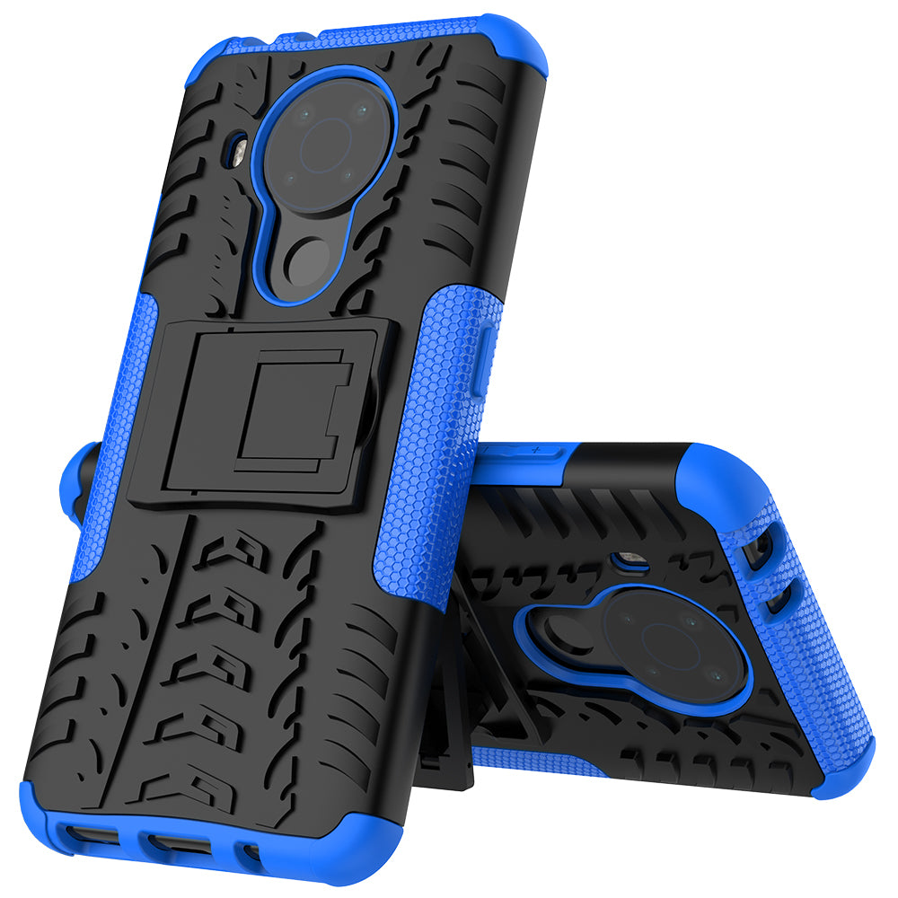 Cool Tyre Design PC + TPU Hybrid Shell Case with Kickstand for Nokia 3.4