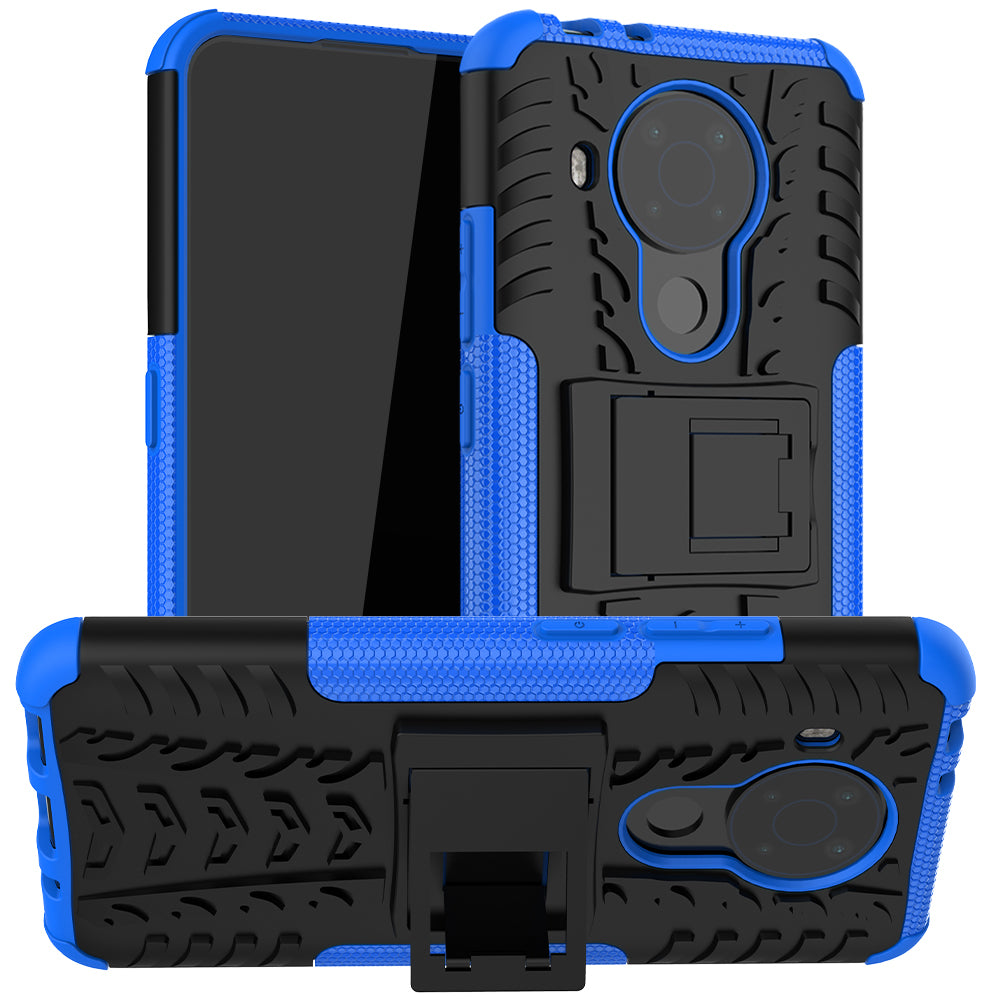 Cool Tyre Design PC + TPU Hybrid Shell Case with Kickstand for Nokia 3.4