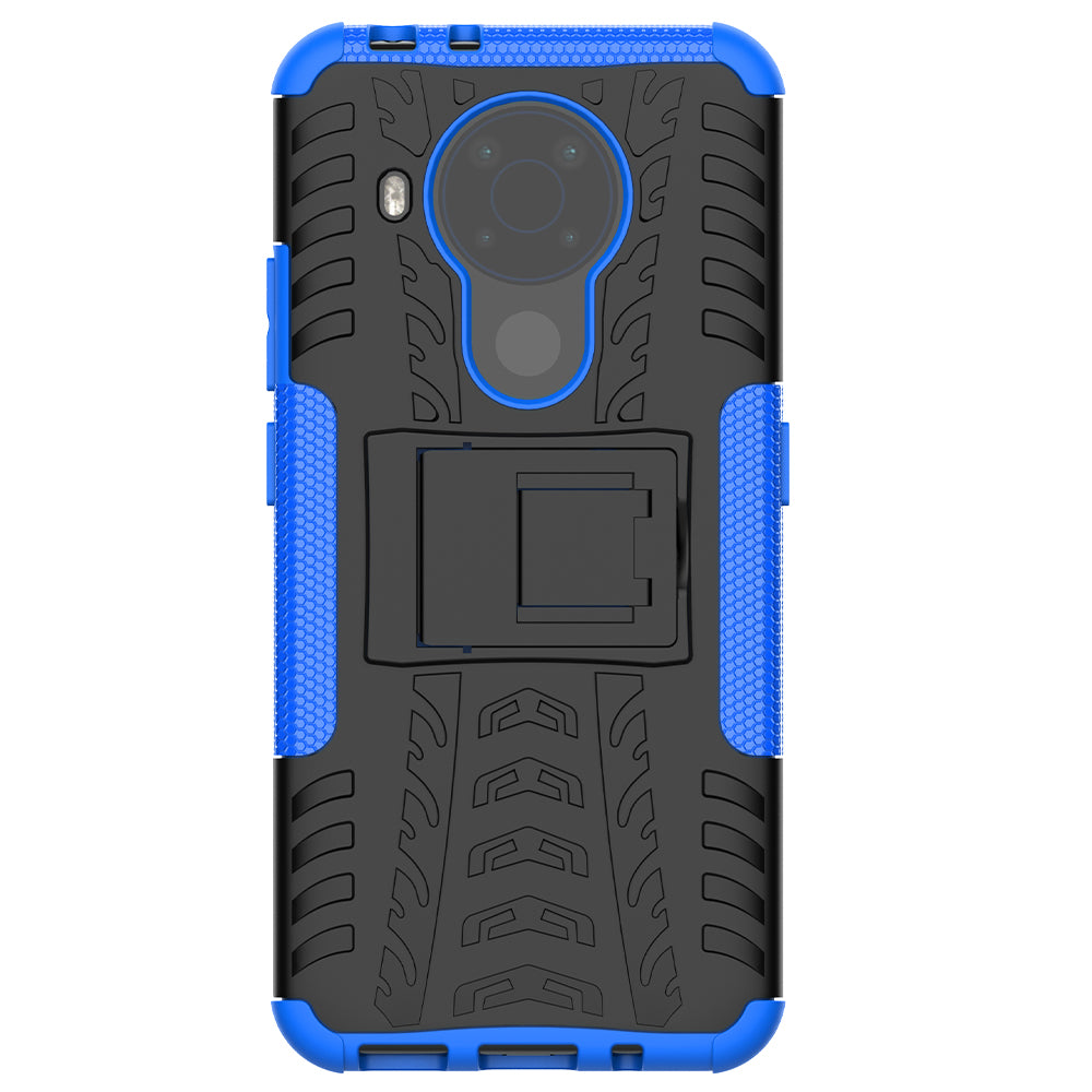 Cool Tyre Design PC + TPU Hybrid Shell Case with Kickstand for Nokia 3.4