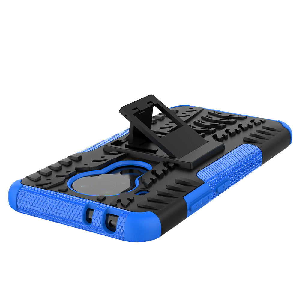 Cool Tyre Design PC + TPU Hybrid Shell Case with Kickstand for Nokia 3.4
