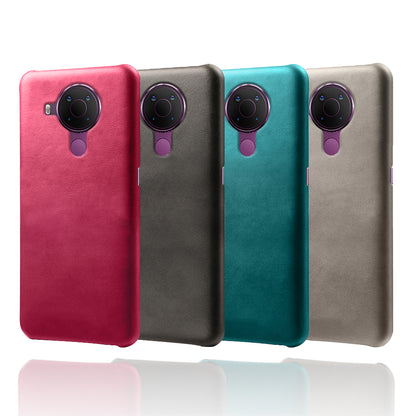 KSQ PU Leather Coated PC Phone Case for Nokia 5.4 Protector Shell