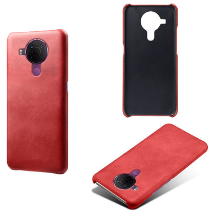 KSQ PU Leather Coated PC Phone Case for Nokia 5.4 Protector Shell