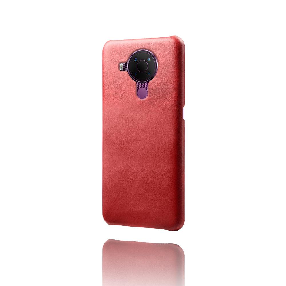 KSQ PU Leather Coated PC Phone Case for Nokia 5.4 Protector Shell