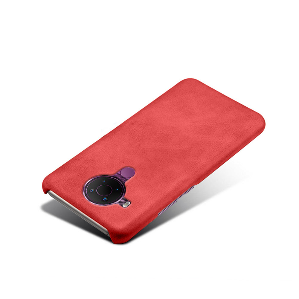 KSQ PU Leather Coated PC Phone Case for Nokia 5.4 Protector Shell