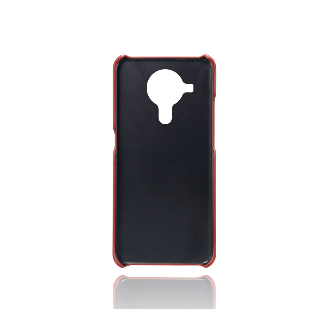 KSQ PU Leather Coated PC Phone Case for Nokia 5.4 Protector Shell