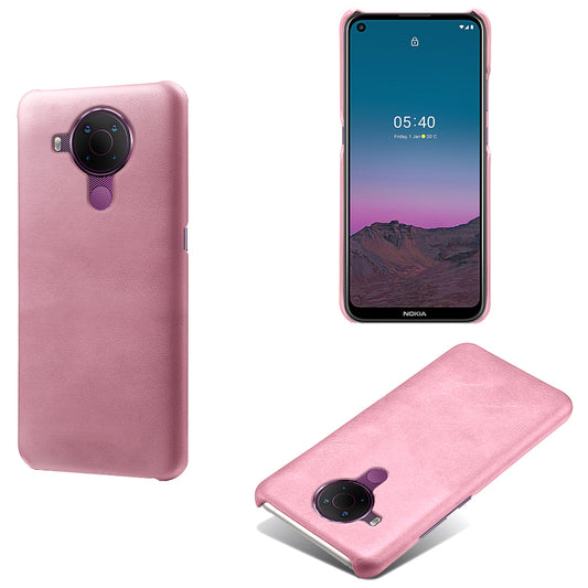 KSQ PU Leather Coated PC Phone Case for Nokia 5.4 Protector Shell