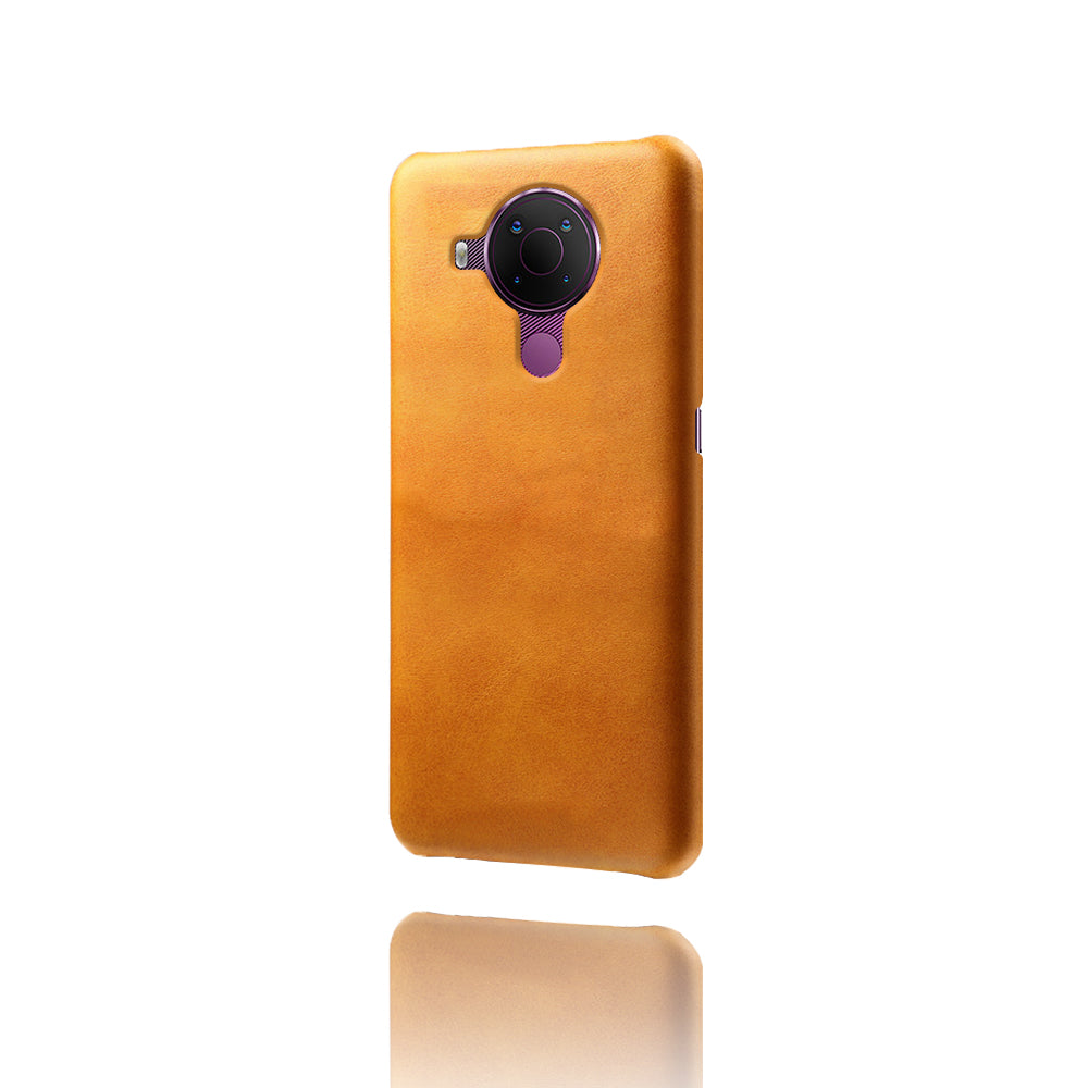 KSQ PU Leather Coated PC Phone Case for Nokia 5.4 Protector Shell