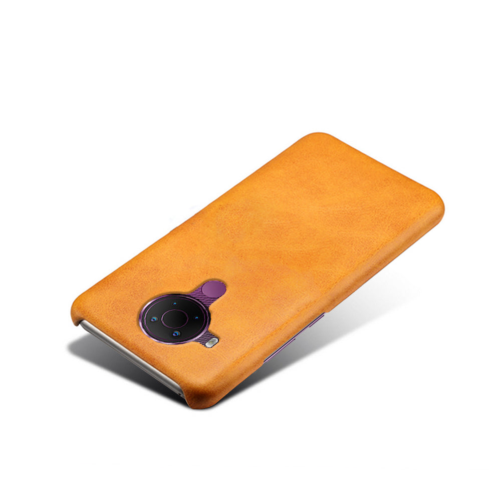 KSQ PU Leather Coated PC Phone Case for Nokia 5.4 Protector Shell