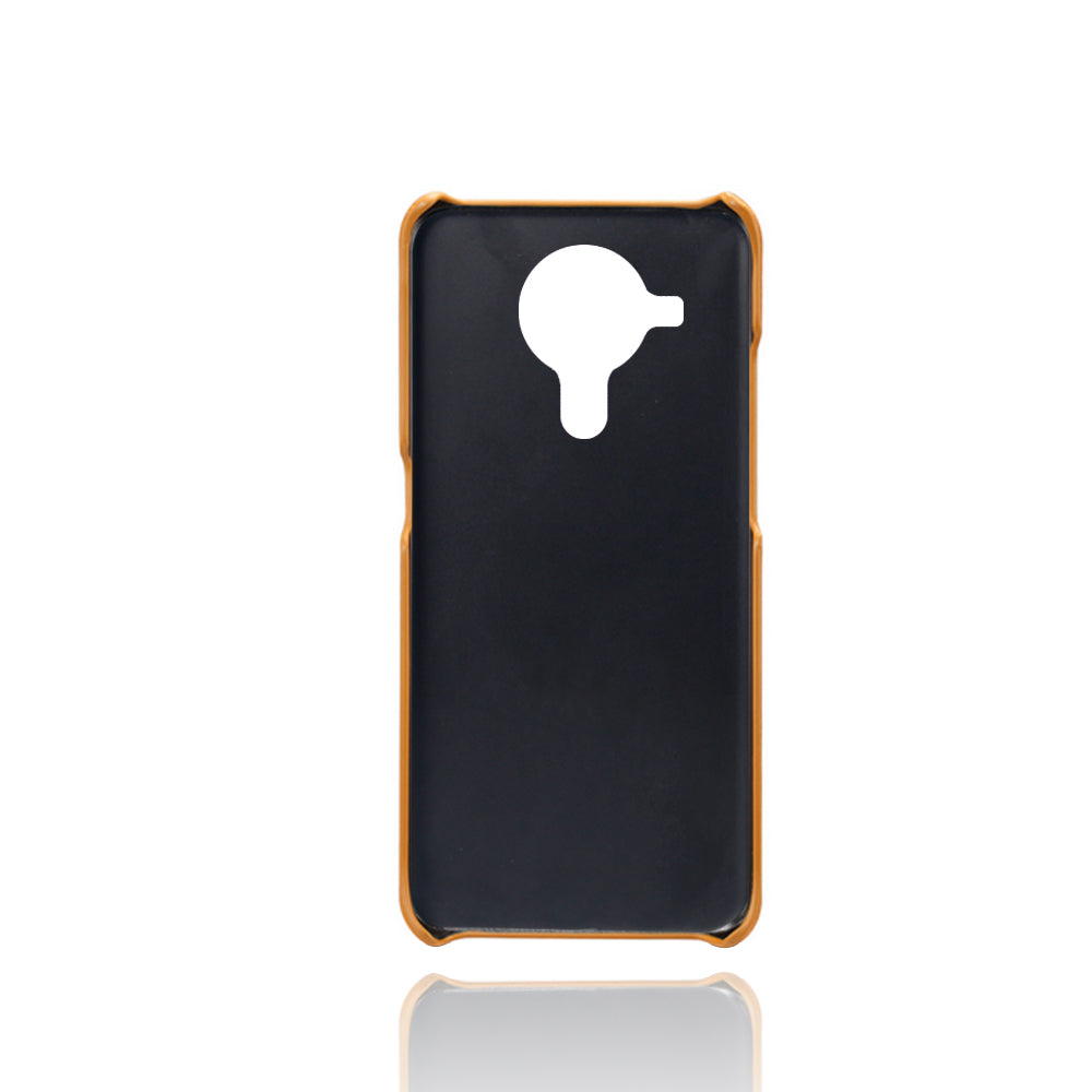 KSQ PU Leather Coated PC Phone Case for Nokia 5.4 Protector Shell