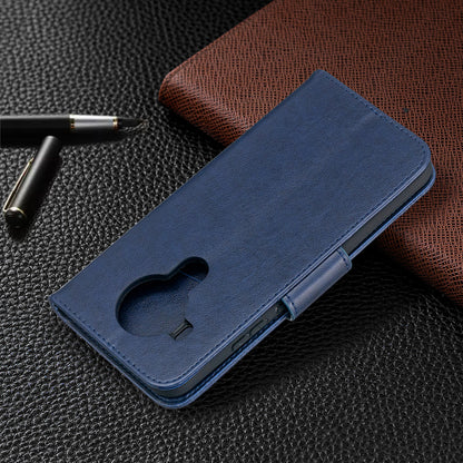 Magnetic Clasp Butterfly Imprinting Leather Wallet Case for Nokia 5.4