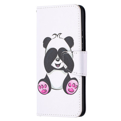 Wallet Stand Design Pattern Printing Leather Case for Nokia 5.4