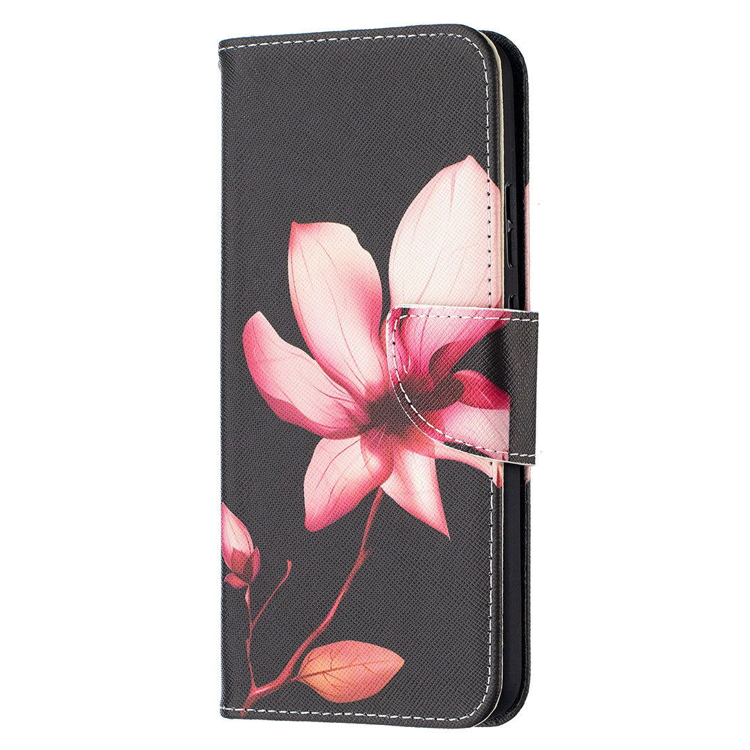 Wallet Stand Design Pattern Printing Leather Case for Nokia 5.4