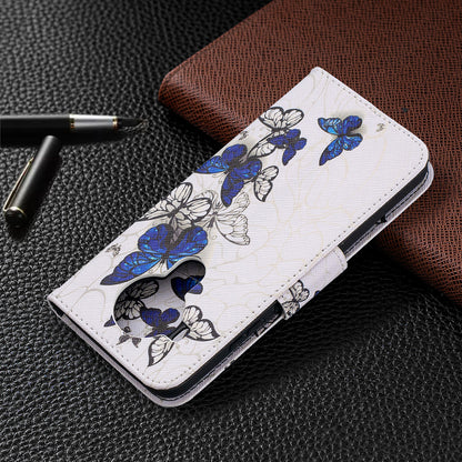 Wallet Stand Design Pattern Printing Leather Case for Nokia 5.4