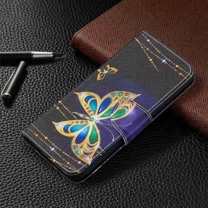 Wallet Stand Design Pattern Printing Leather Case for Nokia 5.4