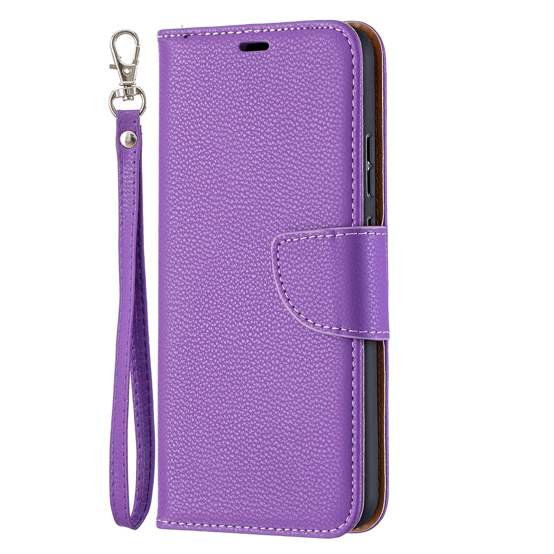 Litchi Surface with Wallet Leather Stand Case for Nokia 5.4