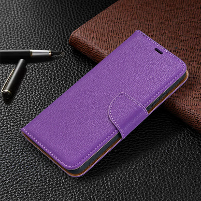 Litchi Surface with Wallet Leather Stand Case for Nokia 5.4